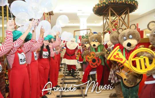 Chegada do Papai Noel no rio preto shopping
